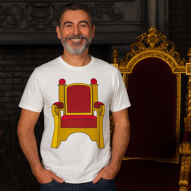 Camiseta Throne Mens T-Shirt (Criador carregado)
