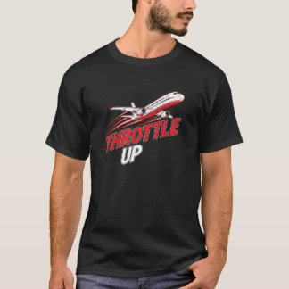 Camiseta Throttle Up Airplane