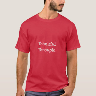 Camiseta Throuple grato