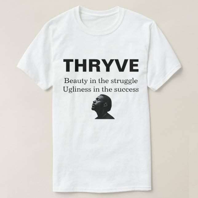 CAMISETA THRYVE ABOVE (Frente do Design)