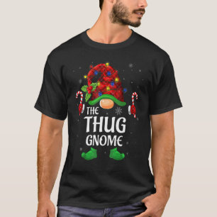 Camiseta Thug Gnomo Buffalo Red Xadrez Correspondente Chris