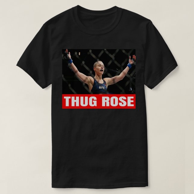 Camiseta Thug Rose Classic T Shirt (Frente do Design)