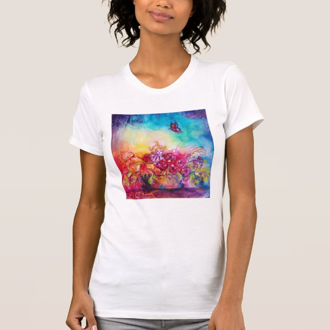 CAMISETA THUMBELINA, FLOWER BASKET E BUTTERFLY (Frente)