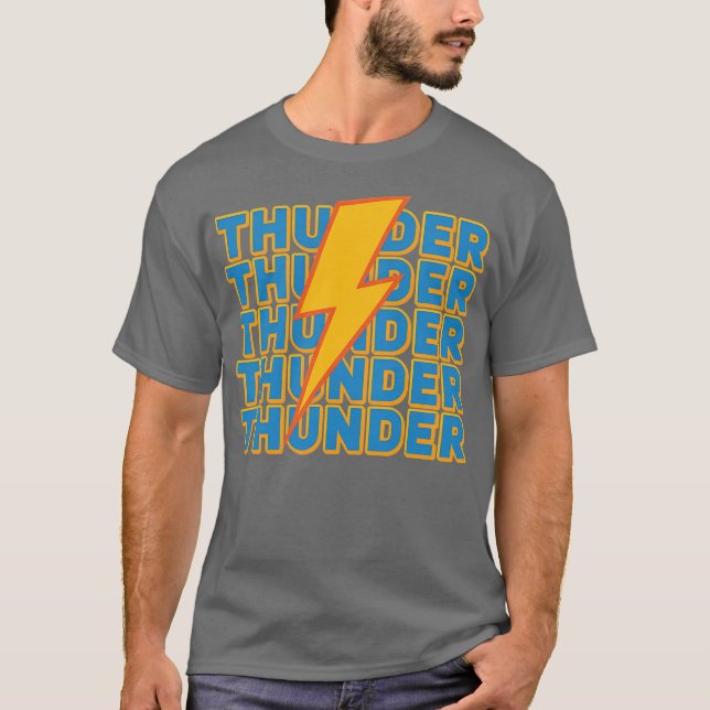 Camiseta Thunder Basball OKC (Frente)