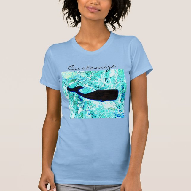 Camiseta Thunder_Cove da baleia negra (Frente)
