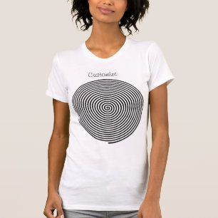 Camiseta Thunder_Cove Espiral de Hipnose Arredondada