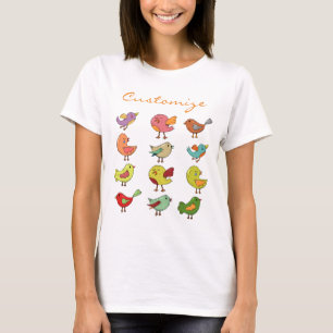 Camiseta Thunder_Cove, Songbird Sweet Multicolor