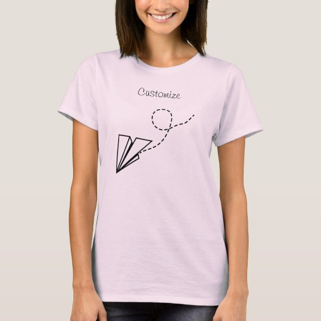 Camiseta Thunder_Cove Voadora do Plano de Papel (Frente)