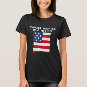Camiseta THunder MOUNTAIN EUA State America Viagem Novo Méx