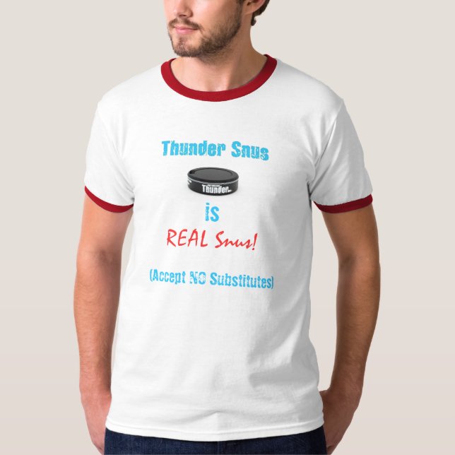 Camiseta Thunder Snus é REAL Snus! (Frente)