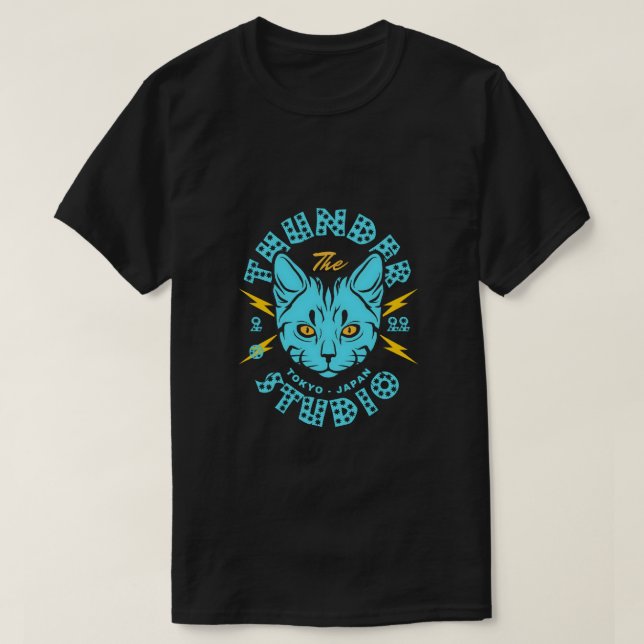 Camiseta Thunder Studio T-Shirt Design (Frente do Design)