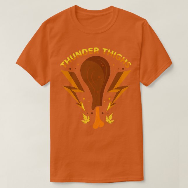 Camiseta Thunder Thighs (Frente do Design)