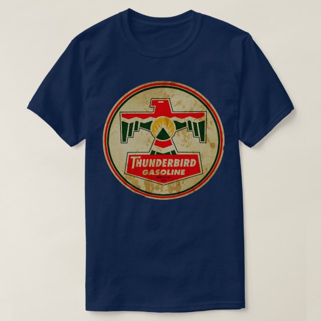 Camiseta Thunderbird Gasolina (Frente do Design)