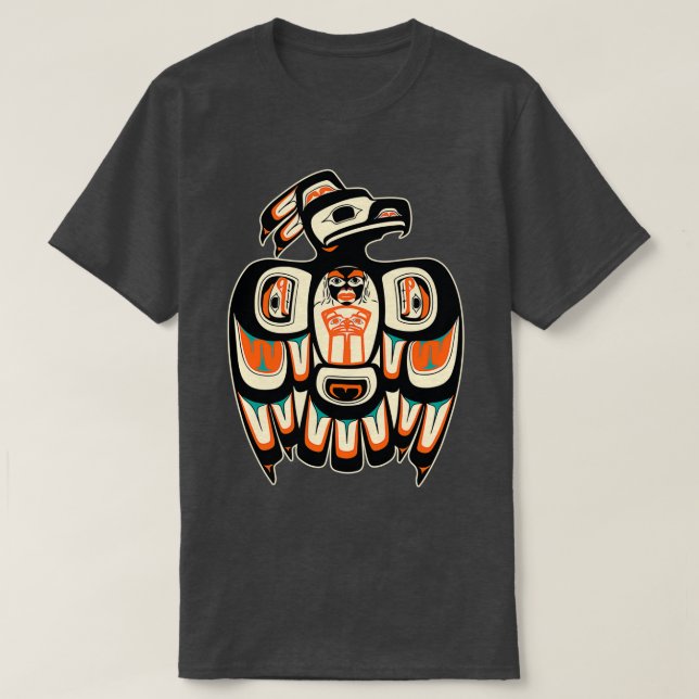 Camiseta Thunderbird Northwestern Native American (Frente do Design)
