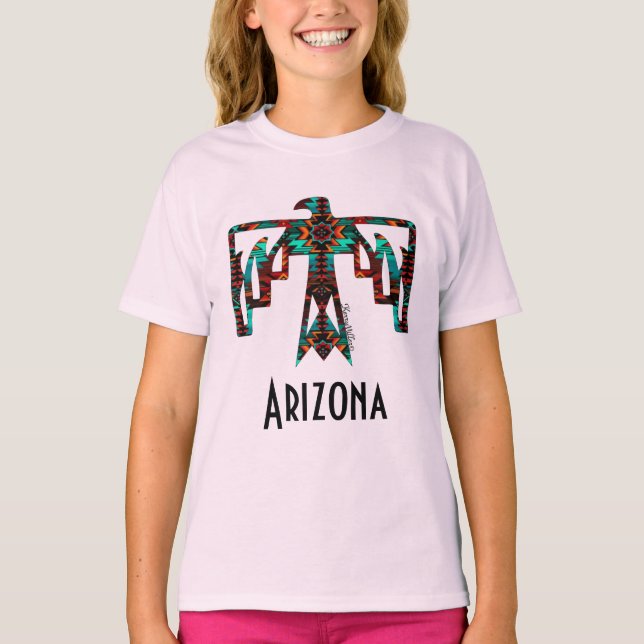 Camiseta Thunderbird T-Shirt Tribal (Frente)