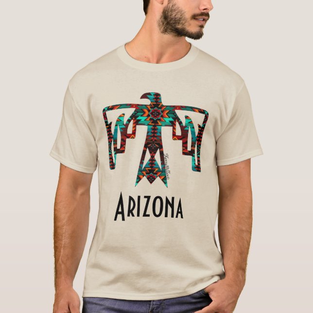 Camiseta Thunderbird T-Shirt Tribal (Frente)