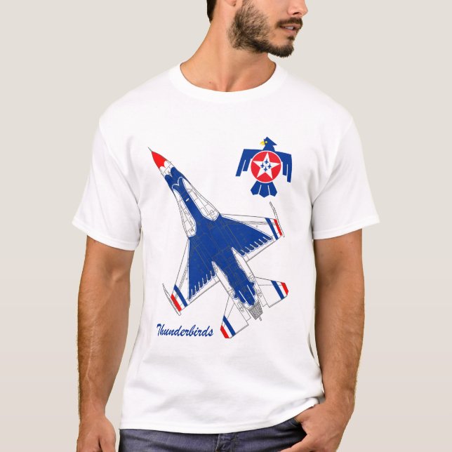 Camiseta Thunderbirds (Frente)