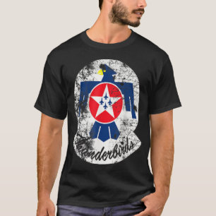 Camiseta THunderBIRDS ORIGINAL DA FORÇA AÉREA DOS EUA DÁ US