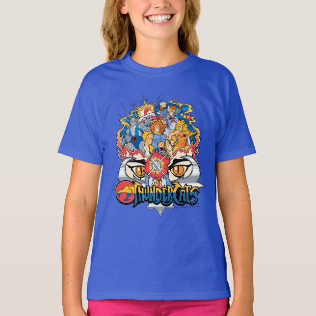 Camiseta ThunderCats | Firey Group Graphic (Frente)