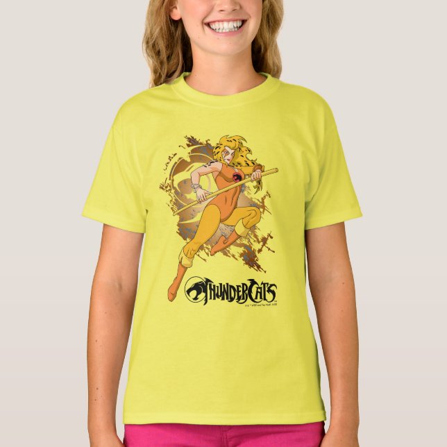 Camiseta ThunderCats | Gráfico de Caráter Cheetara (Frente)