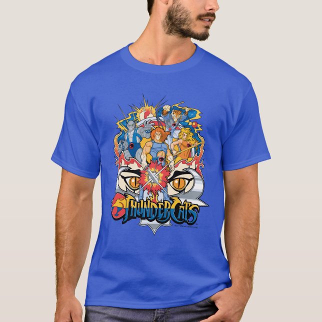 Camiseta ThunderCats | Gráfico do grupo de bombeiros (Frente)