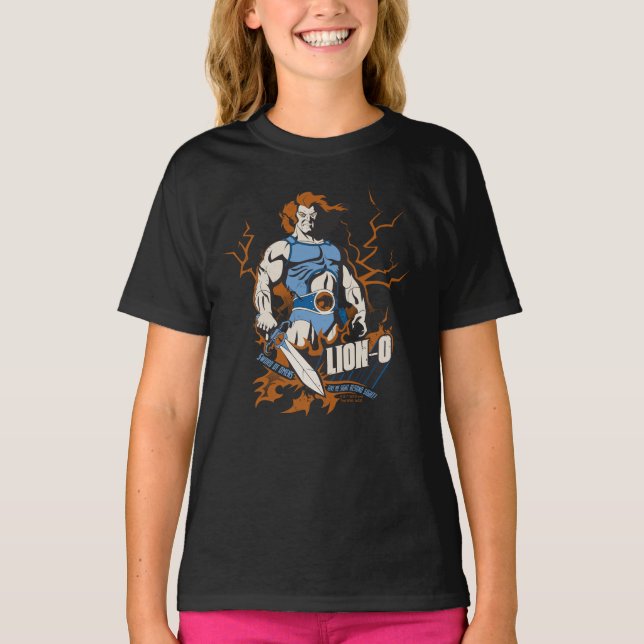 Camiseta ThunderCats | Lion-O - Gráfico elétrico (Frente)