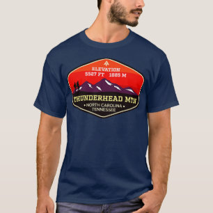 Camiseta Thunderhead Mountain North olina Tennessee Appalac