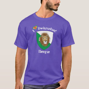 Camiseta Thurgau - Suíça Suisse - Svizzera alpargata