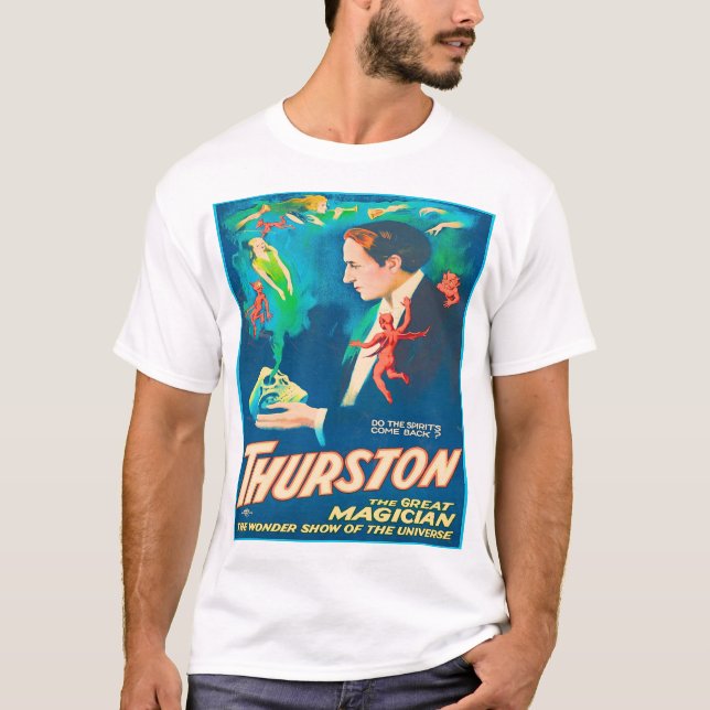 Camiseta Thurston O Anúncio Mágico Excelente (Frente)