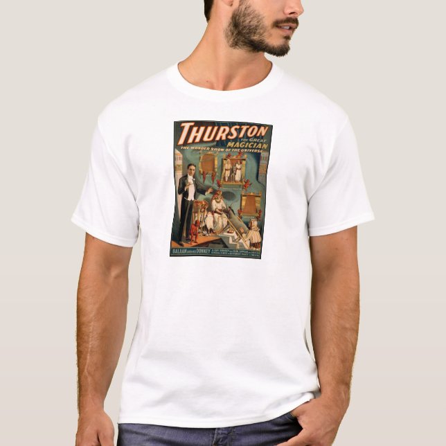 Camiseta Thurston o grande mágico (Frente)