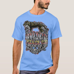 Camiseta Thylacine, o Tigre Ameaçado da Tasmânia Vive