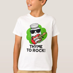 Camiseta Thyme Para Arrostar Um Pun De Herbo