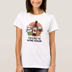 Camiseta Thyme Para Vidir Engraçada