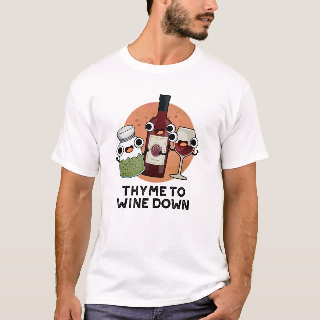 Camiseta Thyme Para Vidir Engraçada (Frente)