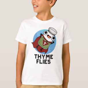 Camiseta Thyme Voa Com Pun De Herbo