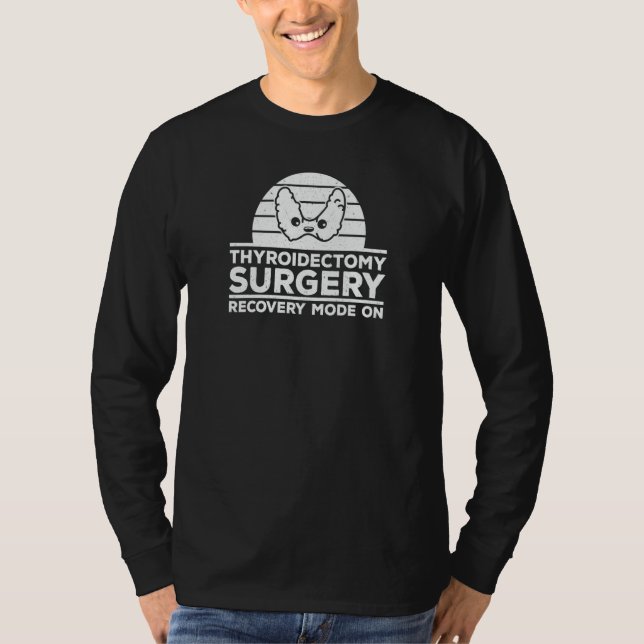 Camiseta Thyroidectomy Surgery Recovery Thyroid Removal (Frente)