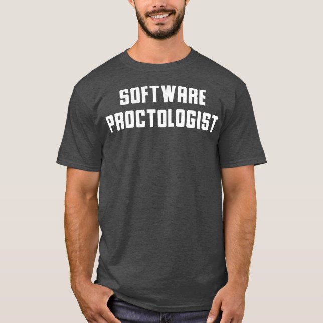 Camiseta TI de Engenheiro de back-end de software de progra (Frente)