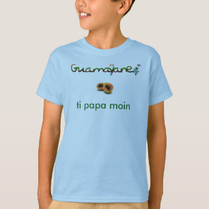 Camiseta Ti papá moins© Guamayane© > série ti-moun