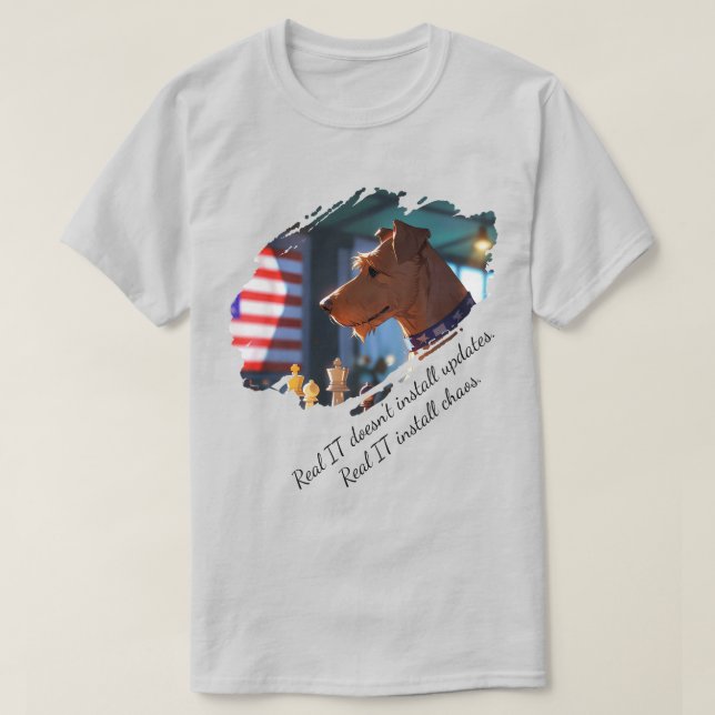 Camiseta TI Real (Frente do Design)