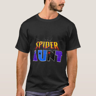 Camiseta Tia aranha design dia das mães aniversário da famí