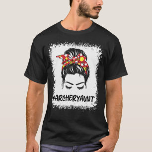 Camiseta Tia Archery Viva Cabelo Mensageiro Vidro Mãe