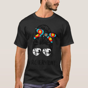 Camiseta Tia Archery Viva Cabelo Mensageiro Vidro Mãe
