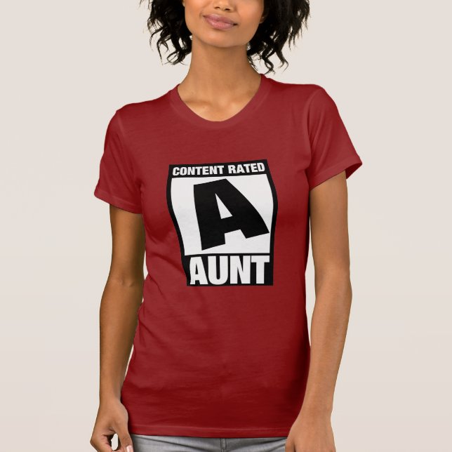 Camiseta Tia avaliado satisfeita (Frente)