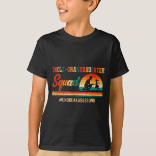 Camiseta Tia avô vintage retrô esquadrão do pai
