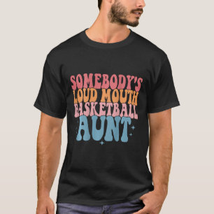 Camiseta Tia Basketb de Boca Larga de Alguém Bonito