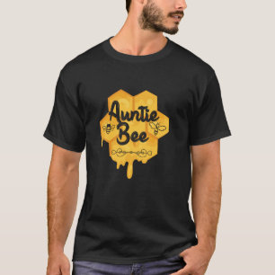 Camiseta Tia Bee Madre Dia da Mãe Mel Colmeia Colmeia Rua d