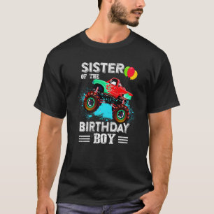 Camiseta Tia Bonita De Um Monstro Festa De Aniversário De C