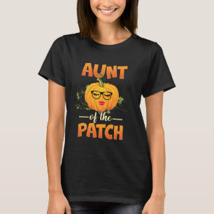 Camiseta Tia Bonita Do Halloween Da Pumpkin Mais Pobre Do P