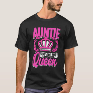 Camiseta Tia Bonita Você É A Rainha Da Família Corresponden