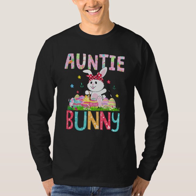 Camiseta Tia Bunny Felz pascoa S Dia Páscoa Coelhinha (Frente)
